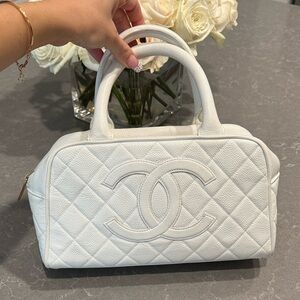 Chanel White Handbag
